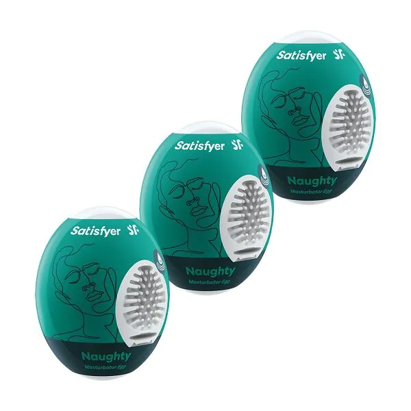Satisfyer Masturbator Egg 3-częściowy Set Naughty