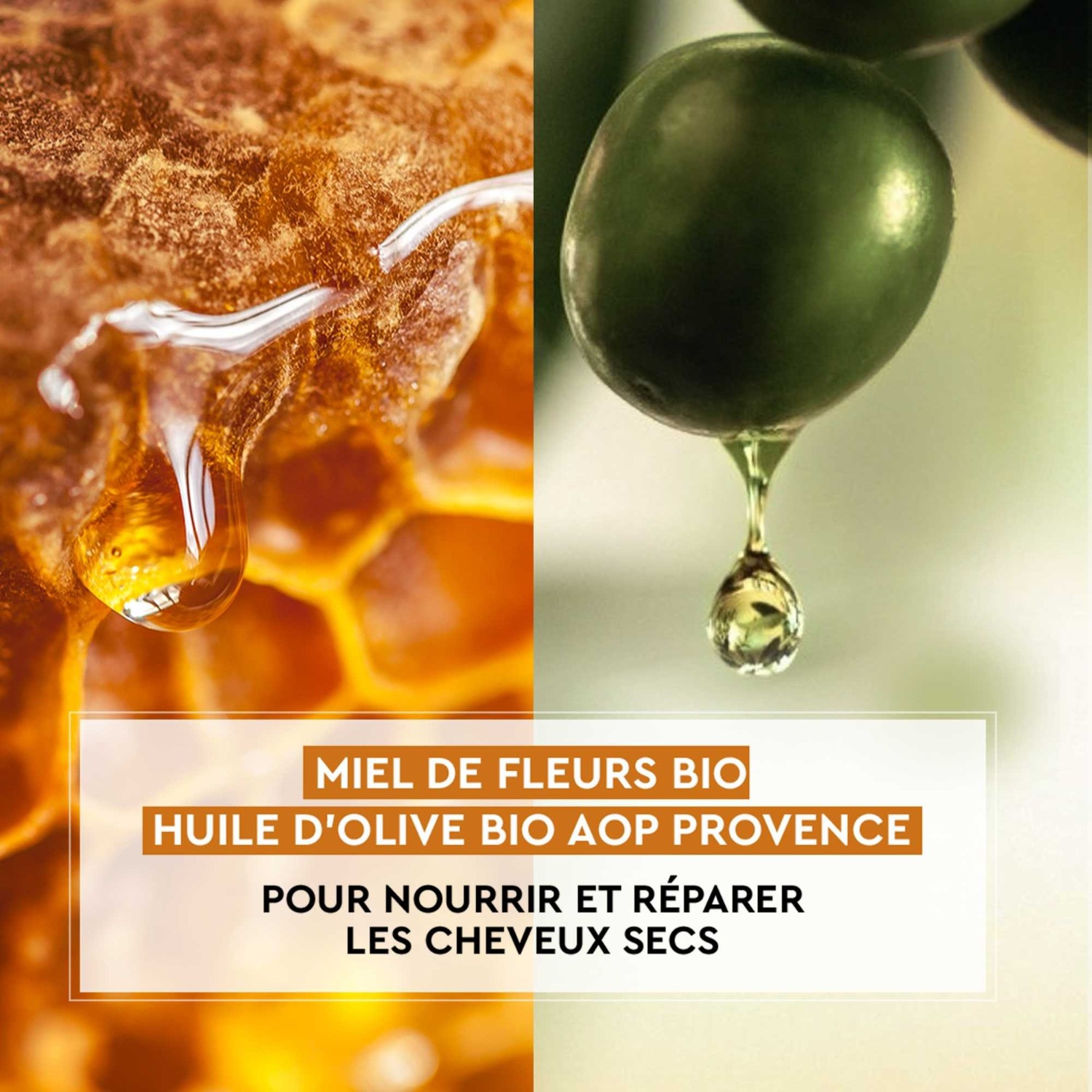 La Provençale Shampooing de Miel Nutrition Riche cheveux secs certifié bio