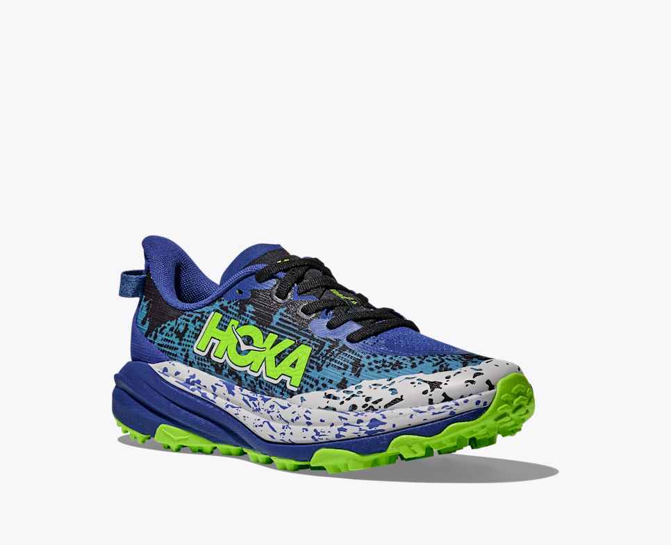 HOKA Speedgoat 6 Night Sky / Neon Lime