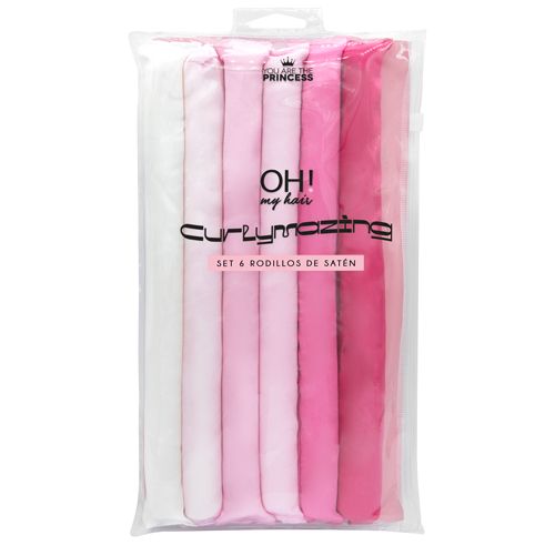 „Oh My Hair“ 6 satininių suktukų rinkinys Produktai garbanotiems plaukams
