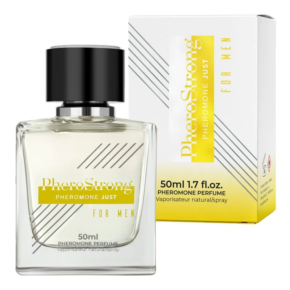 PheroStrong Just for Men Perfumy z feromonami dla mężczyzn, 50 ml