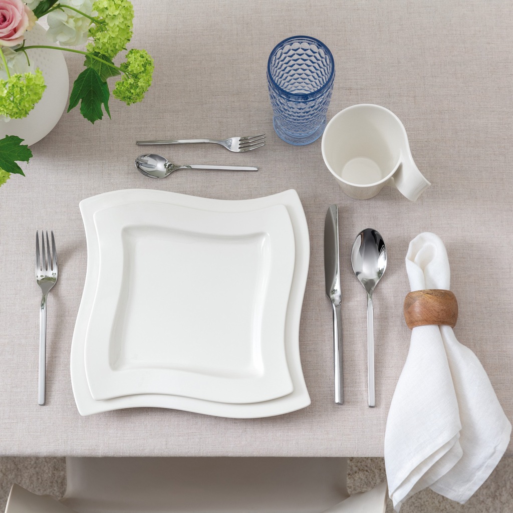 Assiette carrée petit-déjeuner Villeroy & Boch NewWave - 1 pièce