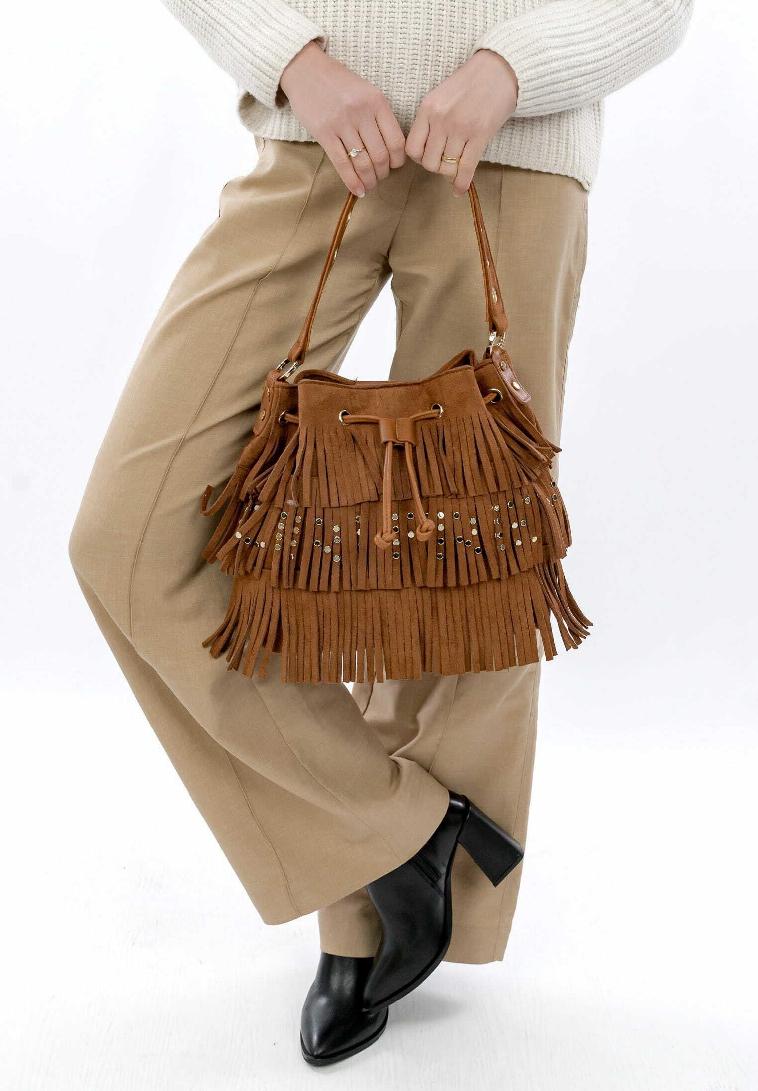 SURI FREY Handtas - cognac