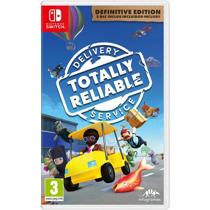 Totally Reliable Delivery Service - Definitive Edition - Nintendo Switch Game