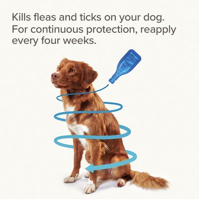 Beaphar FIPROtec® Spot-on împotriva puricilor și căpușelor pentru câini - M (10-20 kg)