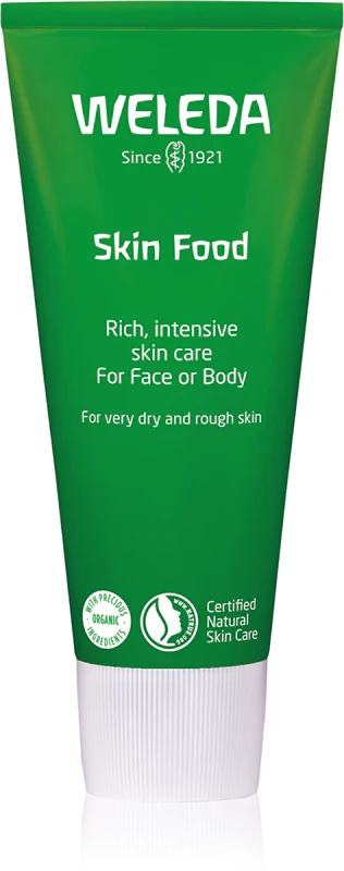 Weleda Skin Food universāls barojošs krēms ar ārstniecības augiem ļoti sausai ādai.