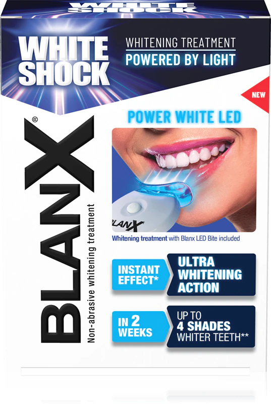 Kit de clareamento dental BlanX White Shock Power White