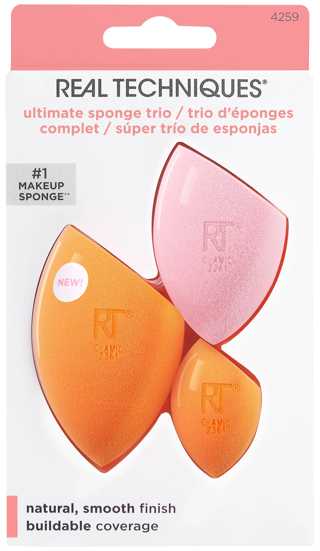 Trio de bureți Ultimate Orange - Real Techniques