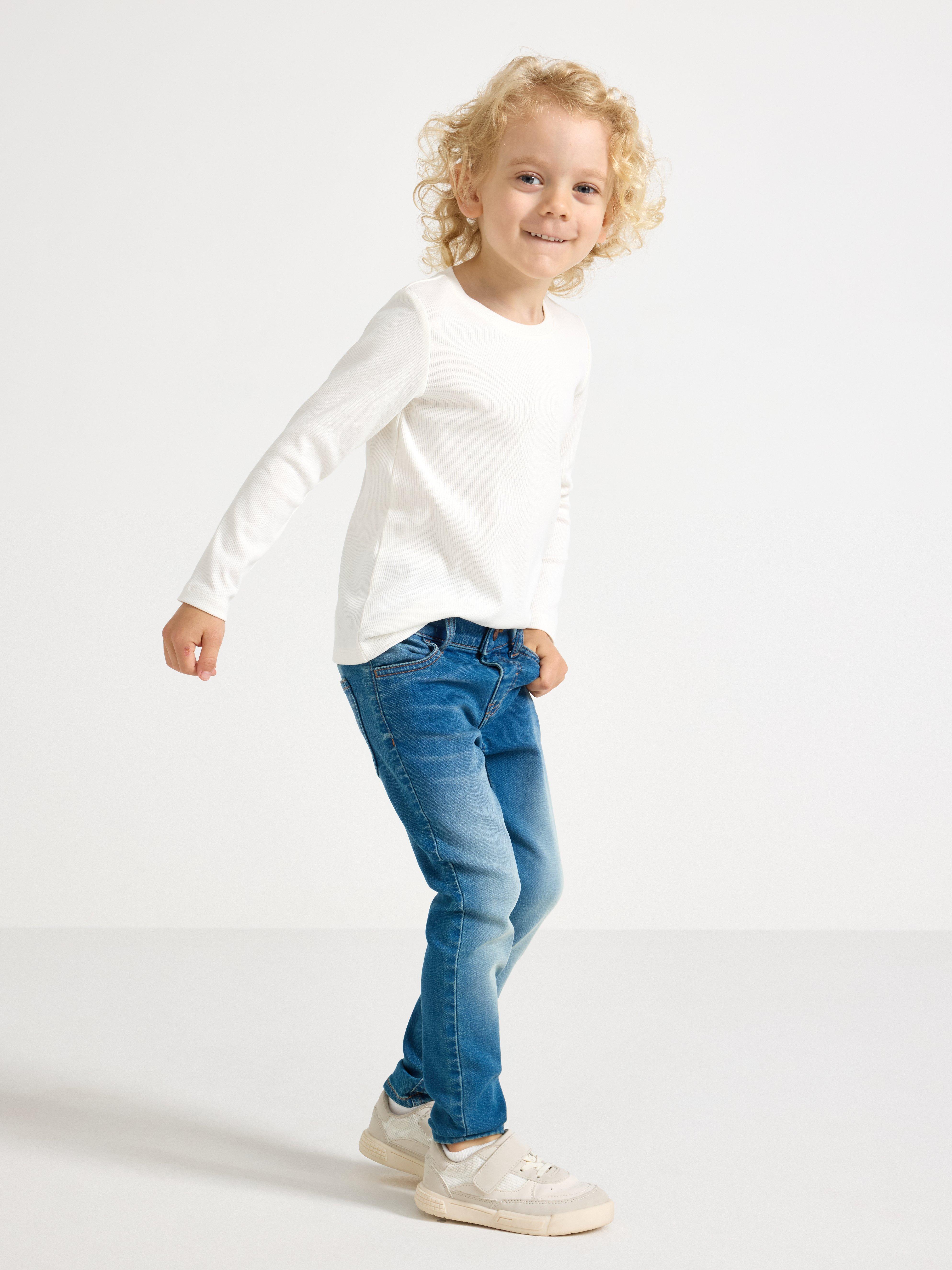SAM jeans i denimtrikå med superstretch Denim