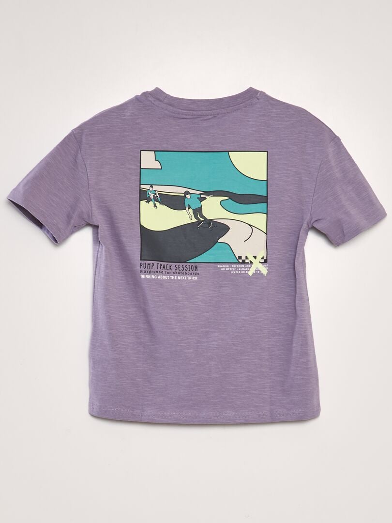 Camiseta 'Skate' - ROXA