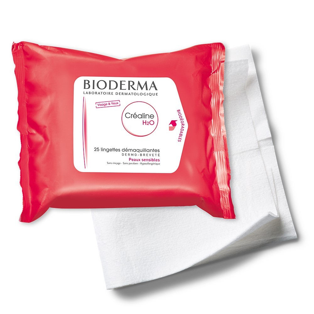 Bioderma CRÉALINE H2O Lingettes