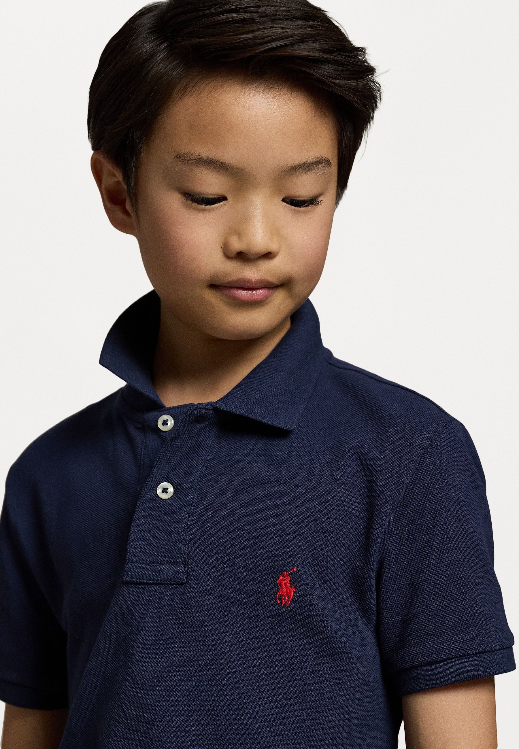 Polo Ralph Lauren CUSTOM FIT TEENS - Poloshirt - Frans marineblauw