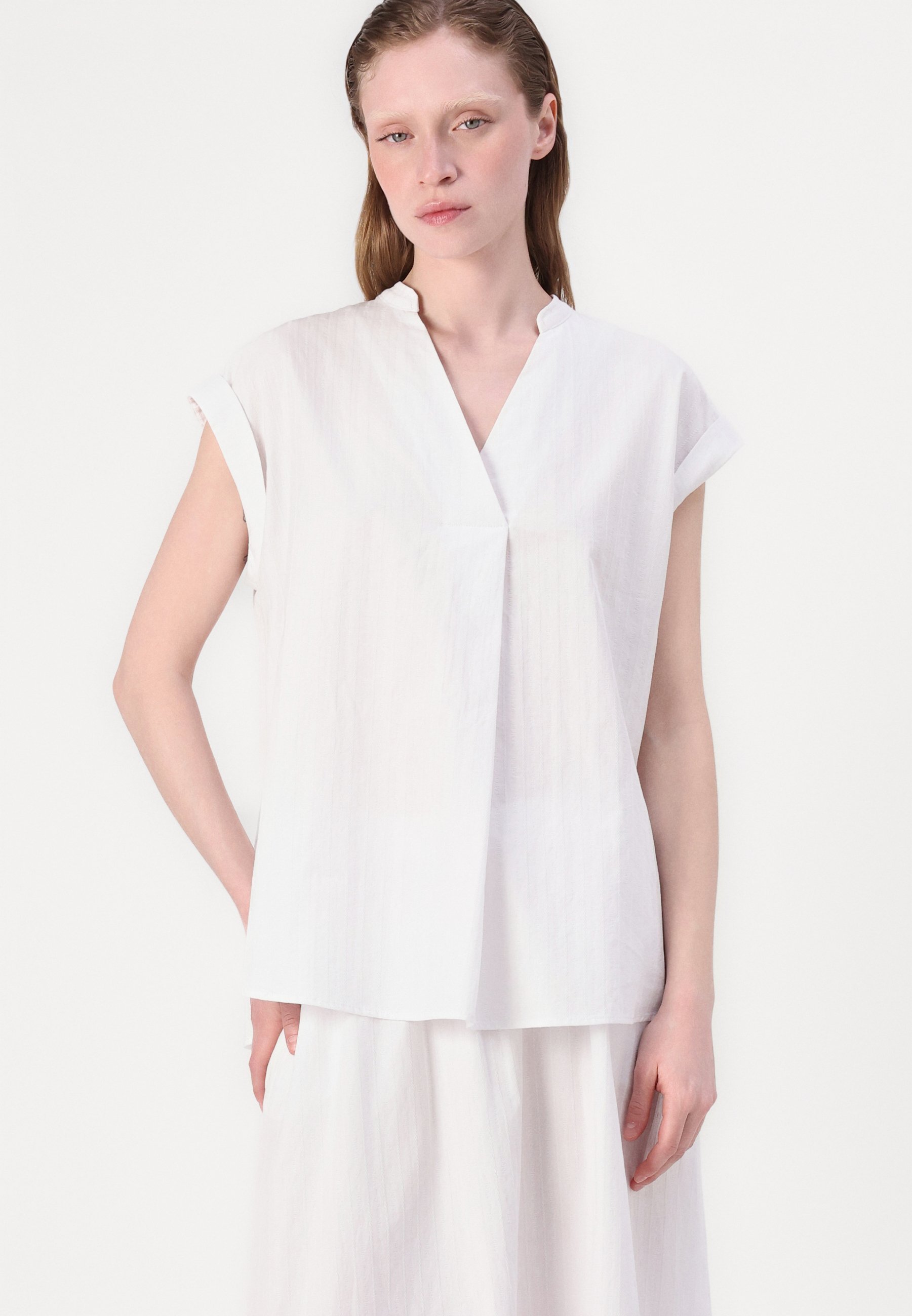 Samsøe Samsøe TINA SKIRT - Maxirok - wit
