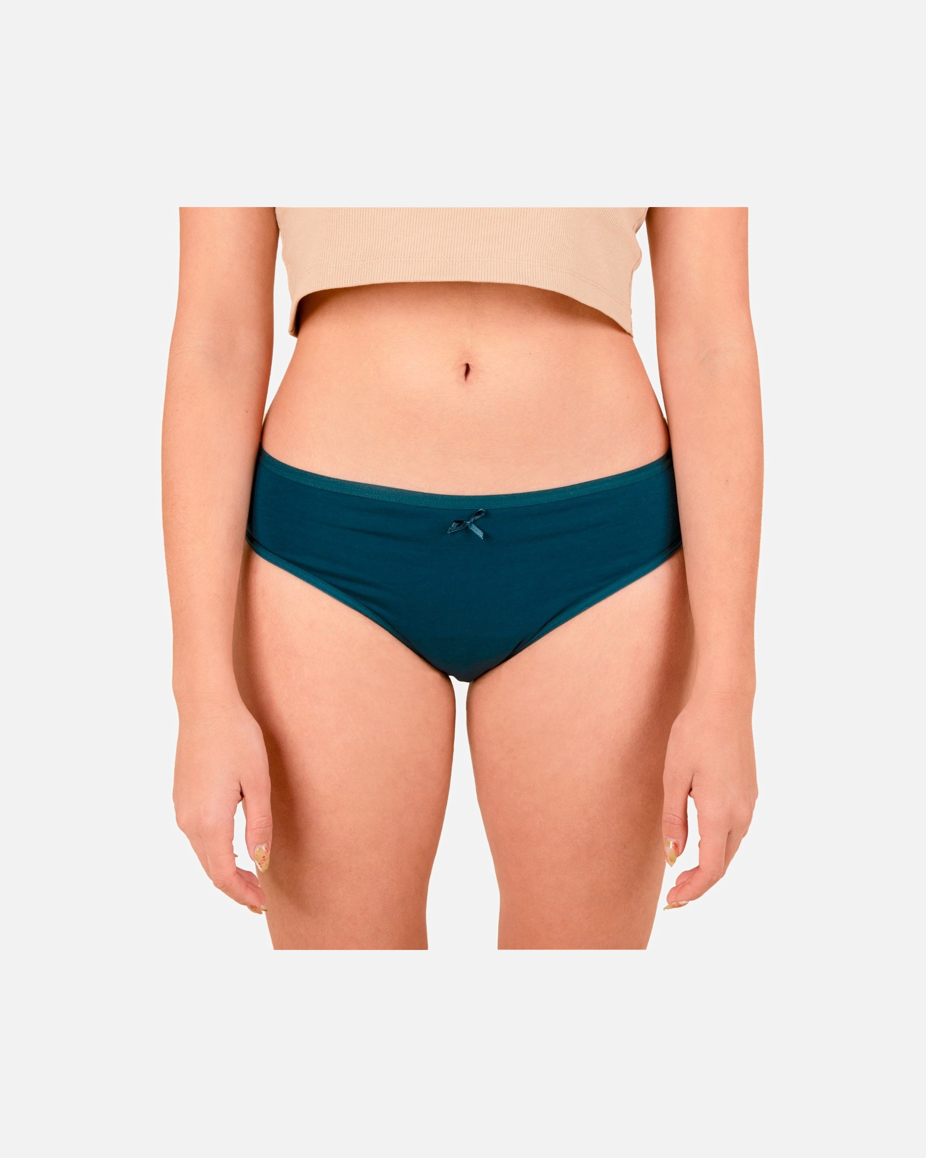 jho Culotte menstruelle bleu canard flux abondants