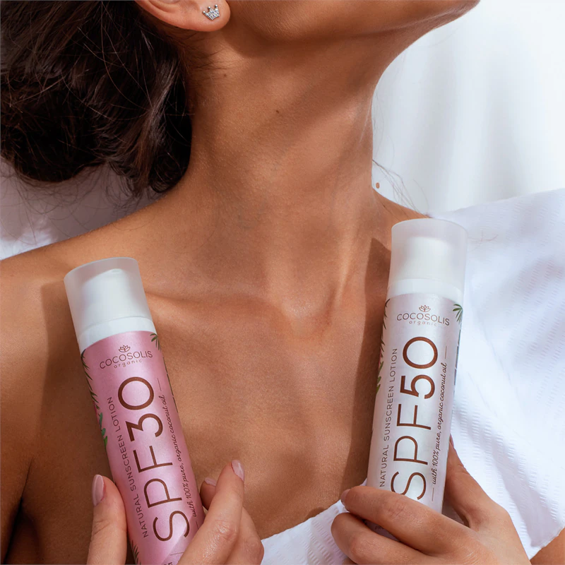 COCOSOLIS Natürliche Sonnenschutzlotion mit Lichtschutzfaktor 30