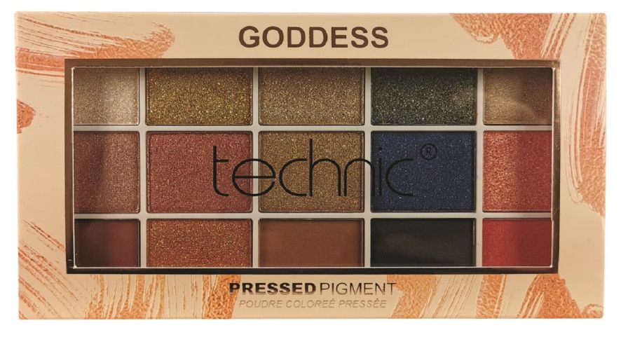 „Goddess Pressed Pigment Palette“ Akių šešėlių ir makiažo paletės