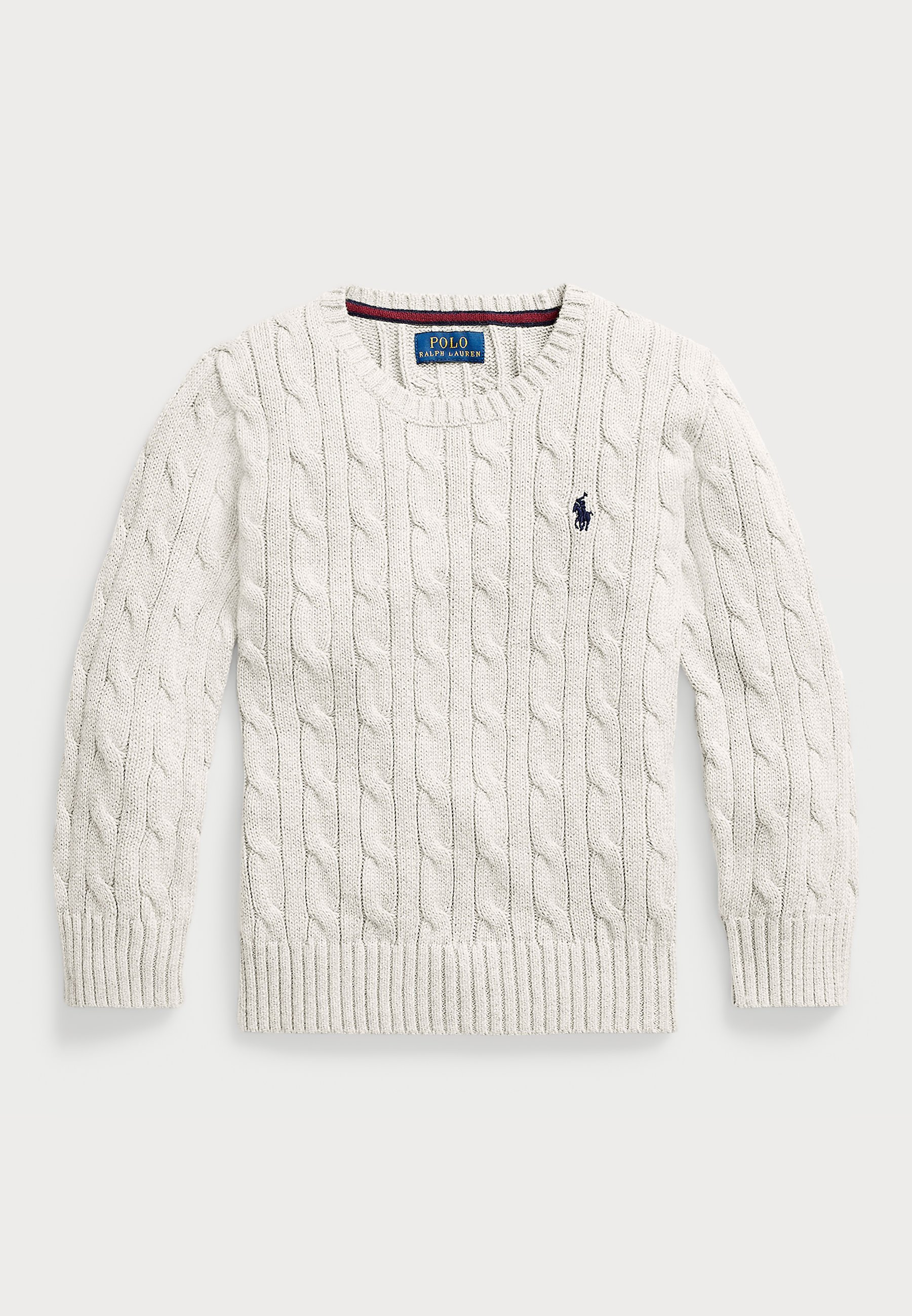 Polo Ralph Lauren kabelgebreide katoenen trui - Jumper - nevis