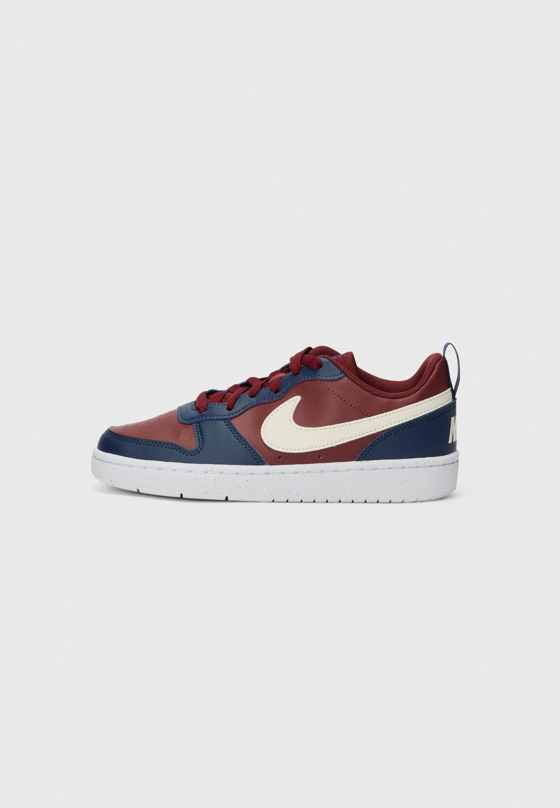Nike Sportswear COURT BOROUGH LOW UNISEX - Scarpe da ginnastica - rosso/perla tenue/blu notte/bianco