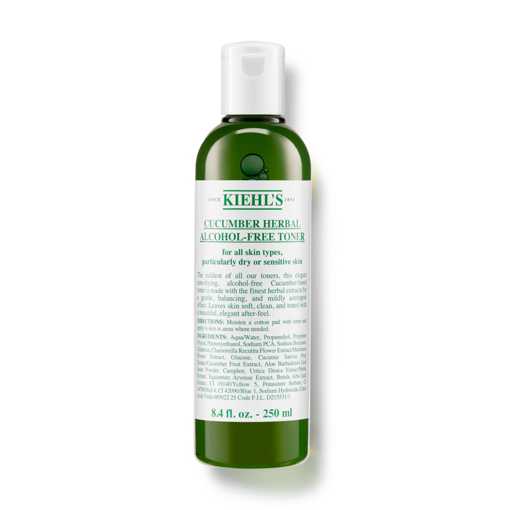 Tonik ziołowy ogórkowy bez alkoholu 250 ml – Kiehl's