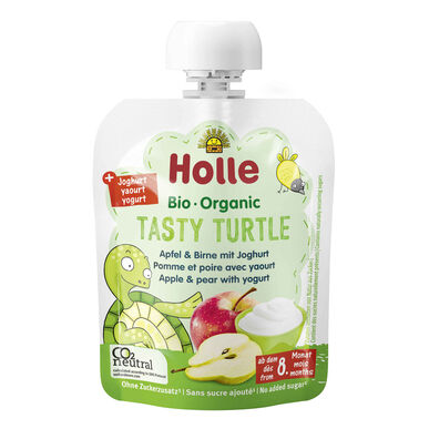 Holle vaisių ir jogurto tyrė „Skani vėžliukų“ 85 g 85 g