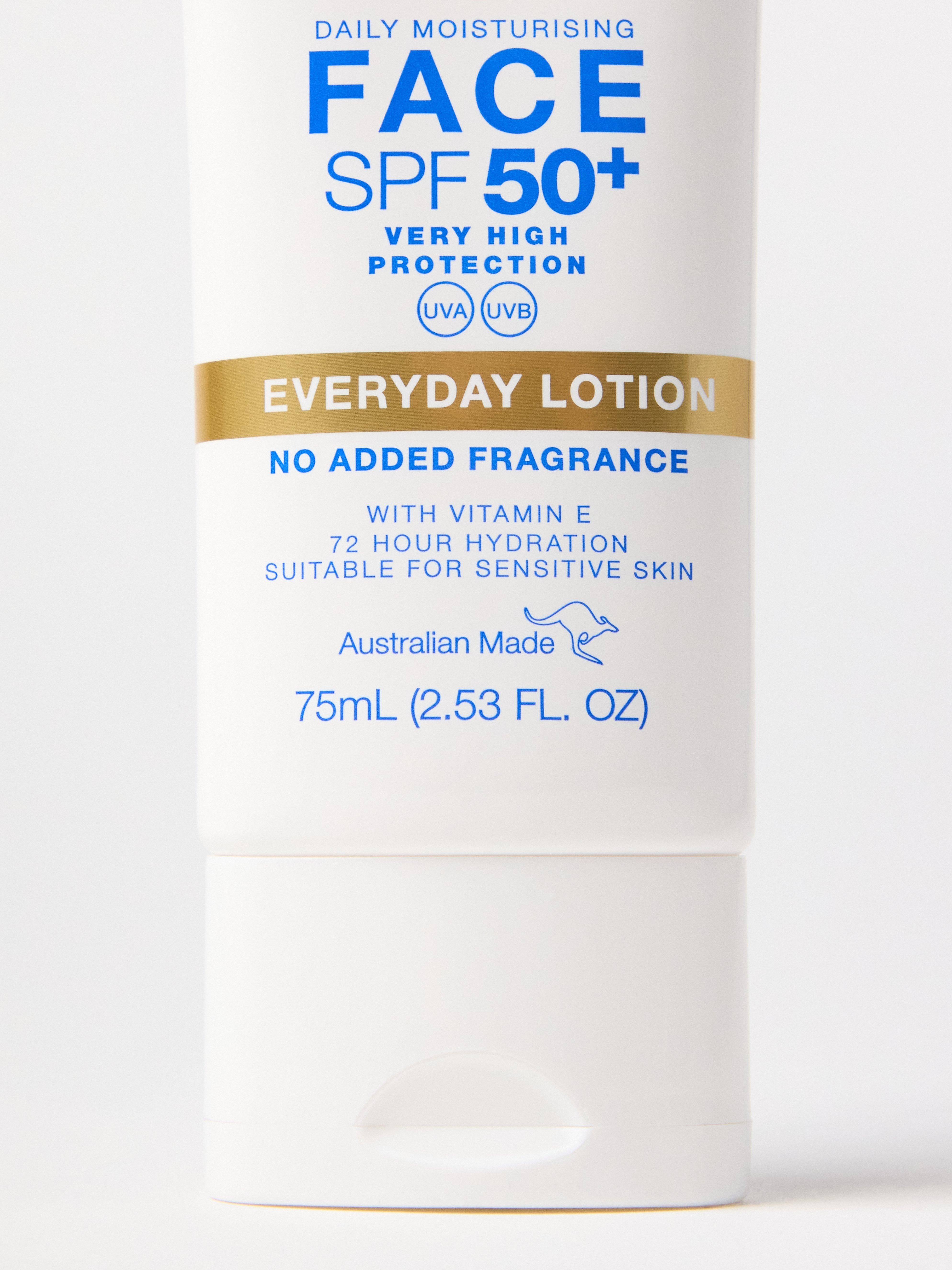Bondi Sands SPF 50 Everyday Face Lotion Uten farge