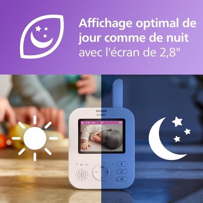 Philips Avent Babyphone vidéo Advanced SCD881/26