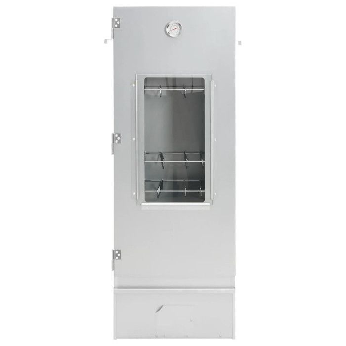 BBQ smoker oven, cold smoke generator, galvanized steel
