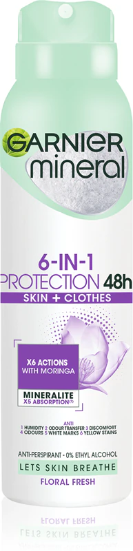 Garnier Minerale Antiperspirant Spray Zonder Alcohol