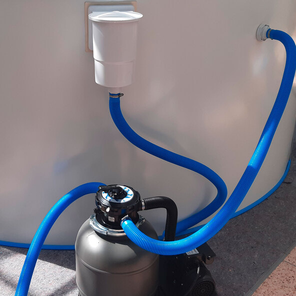 Flyteslange 32 mm (seksjon 1 m)