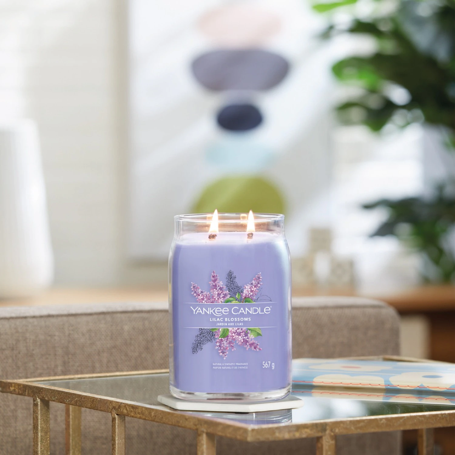 YANKEE CANDLE Grande Jarre Jardin aux Lilas