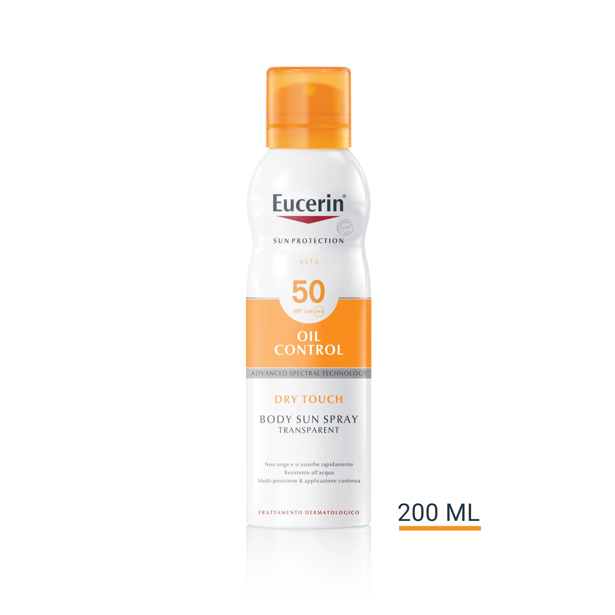 Sun Protection Oil Control Sun Spray Transparent Dry Touch SPF50 - Spray solare corpo alta prot.
