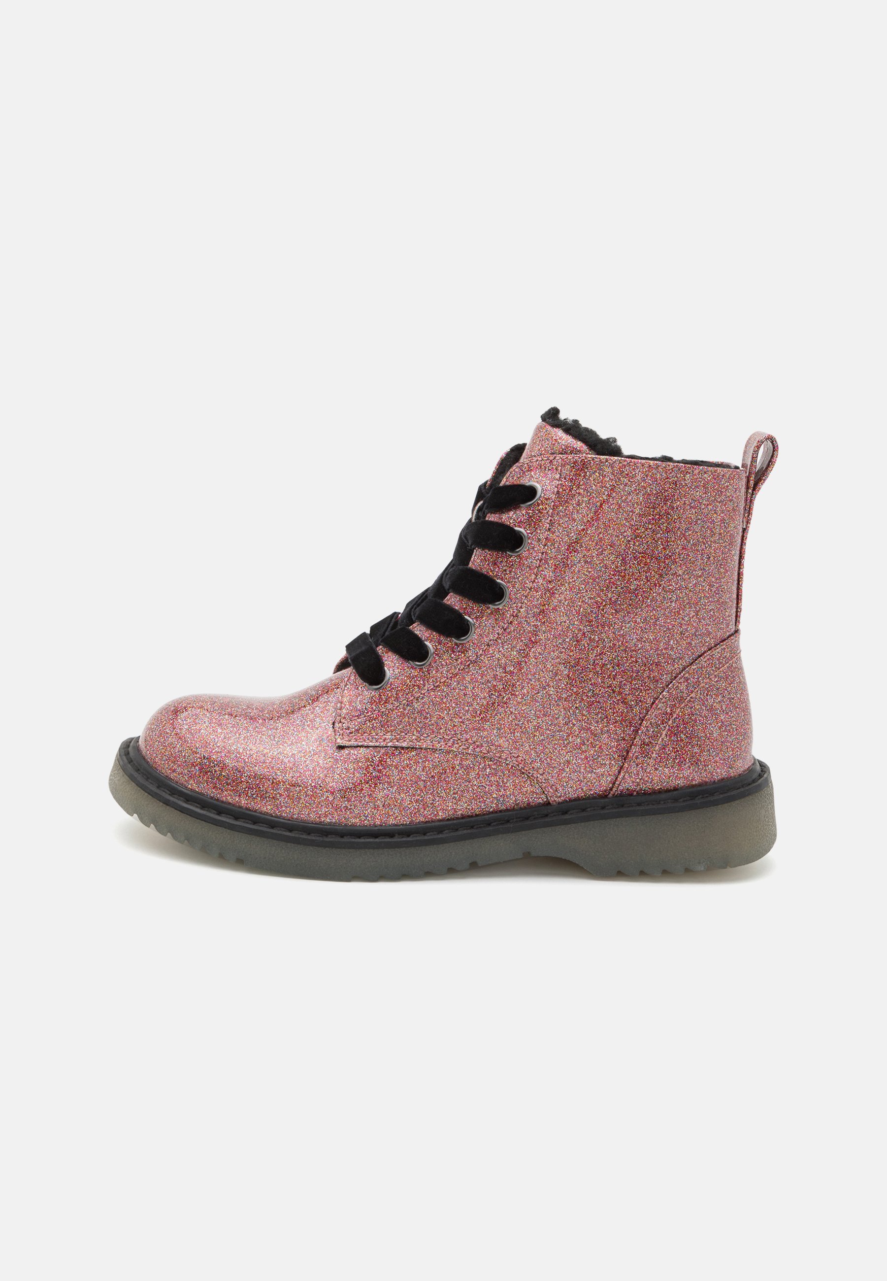 Bottines à lacets Friboo - roses
