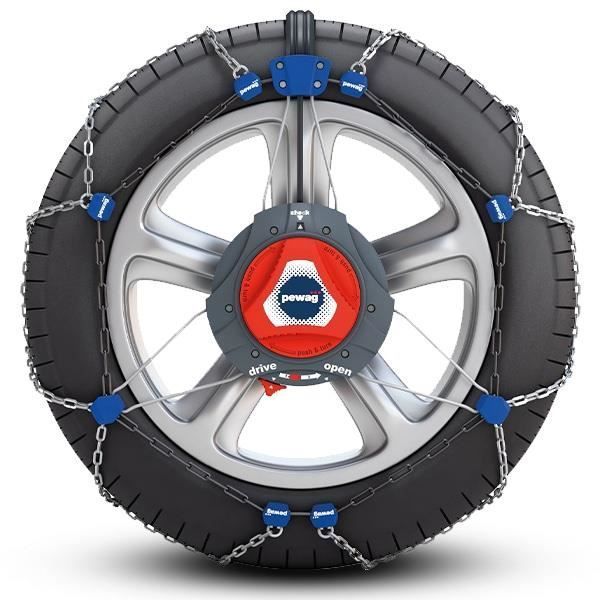 Chaînes Neige Automatiques - Pewag - Servomatik SUV - Acier - Faible Passage de Roue