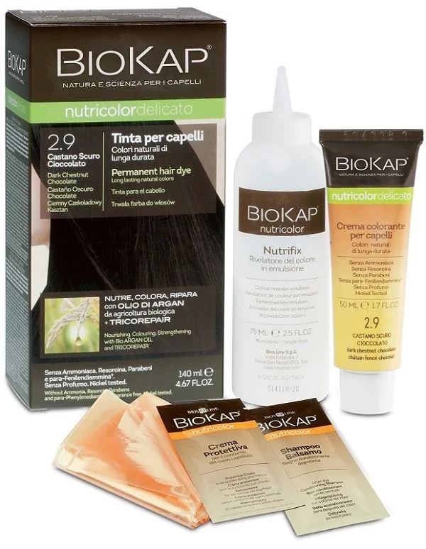 BIOKAP Biokap Nutricolor Delicato 2.9 šokolaadipruun juuksevärv