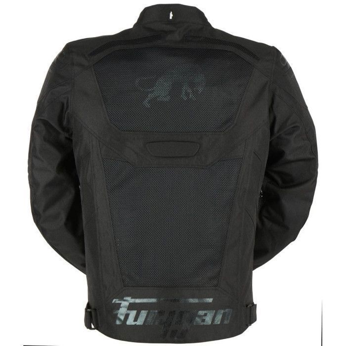 Jaqueta de motociclismo Furygan Atom evo - preta/preta - tamanho P