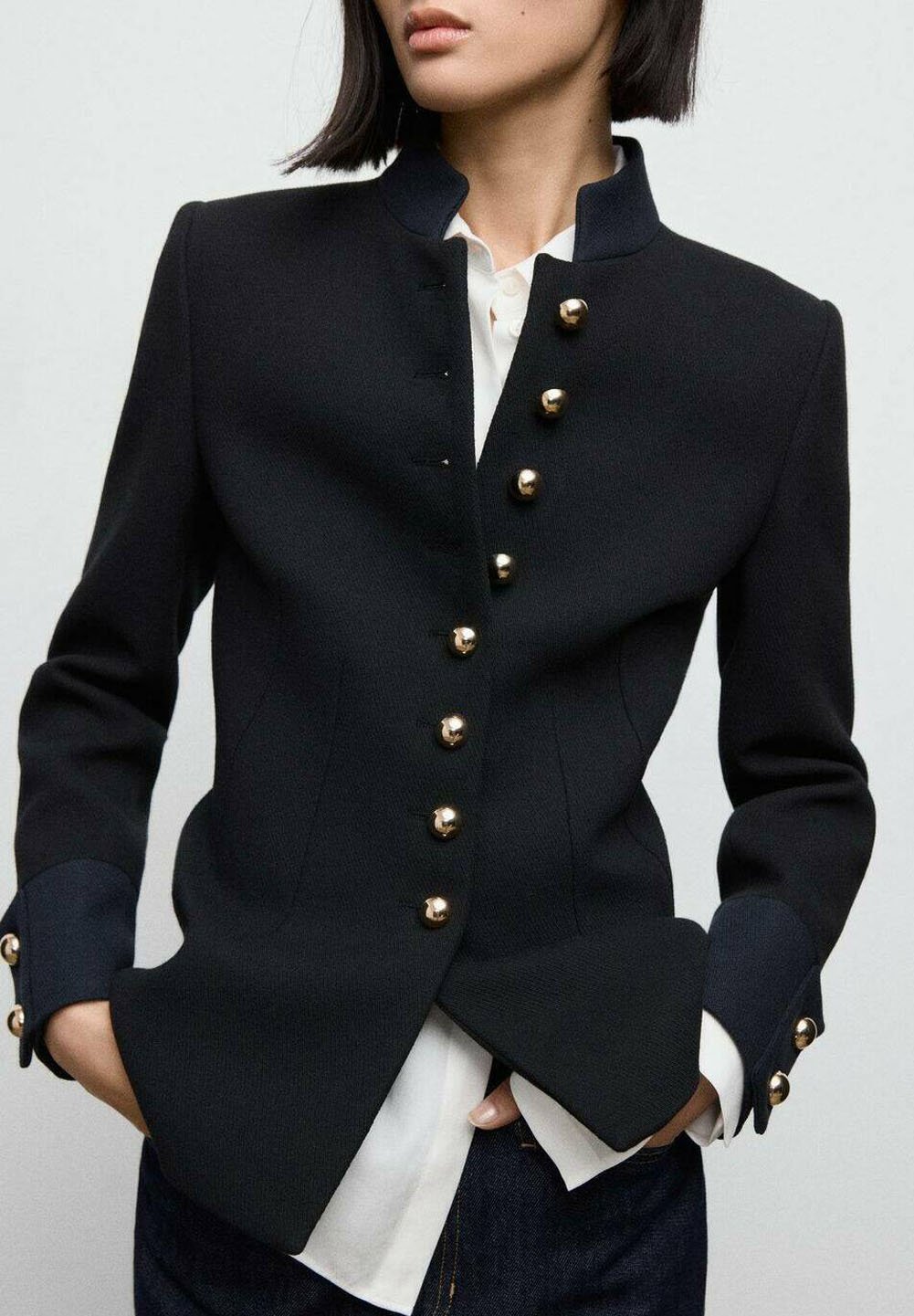 Mango Blazer - zwart