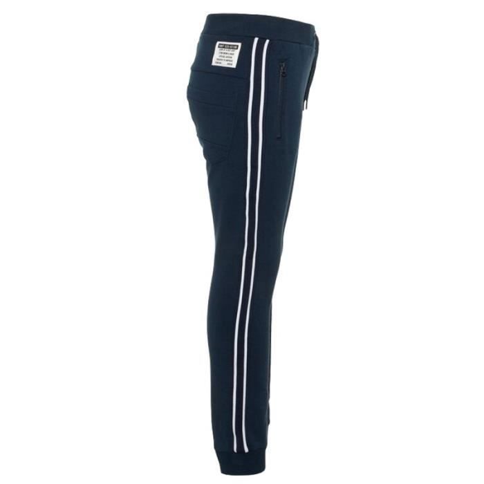 Marineblaue Jogginghose für Mädchen von Name It aus weichem Fleece – elastischer Bund und Beinabschlüsse