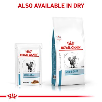 Royal Canin Veterinary Feline Skin & Coat in Gravy