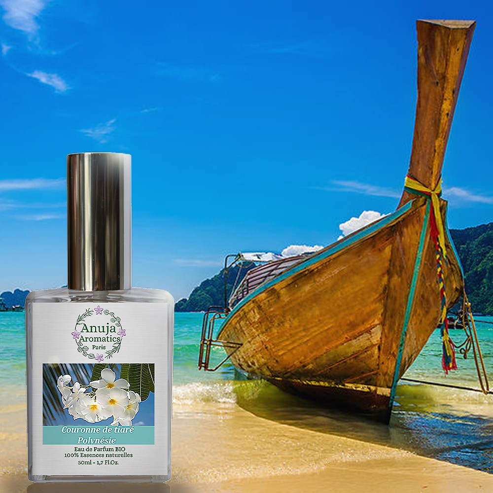 Anuja Aromatics Paris Couronne de Tiaré Polynésie