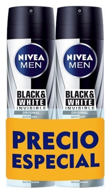 Vyrams skirti nematomi purškiamieji dezodorantai „Black & White Invisible Original“