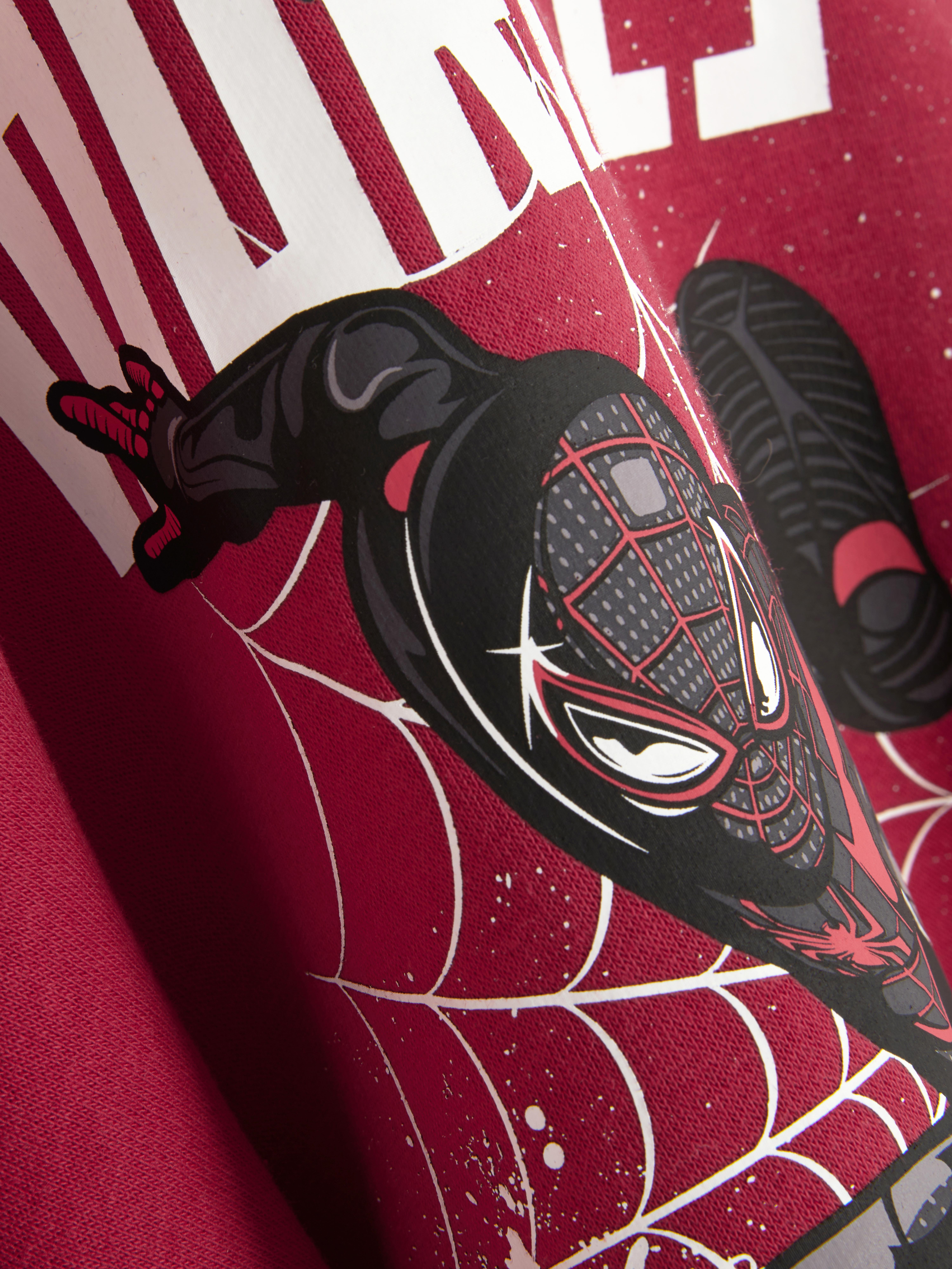 Hanorac MARVEL Spider-Man Miles Morales Un hanorac Spider-Man cu imprimeu Miles Morales