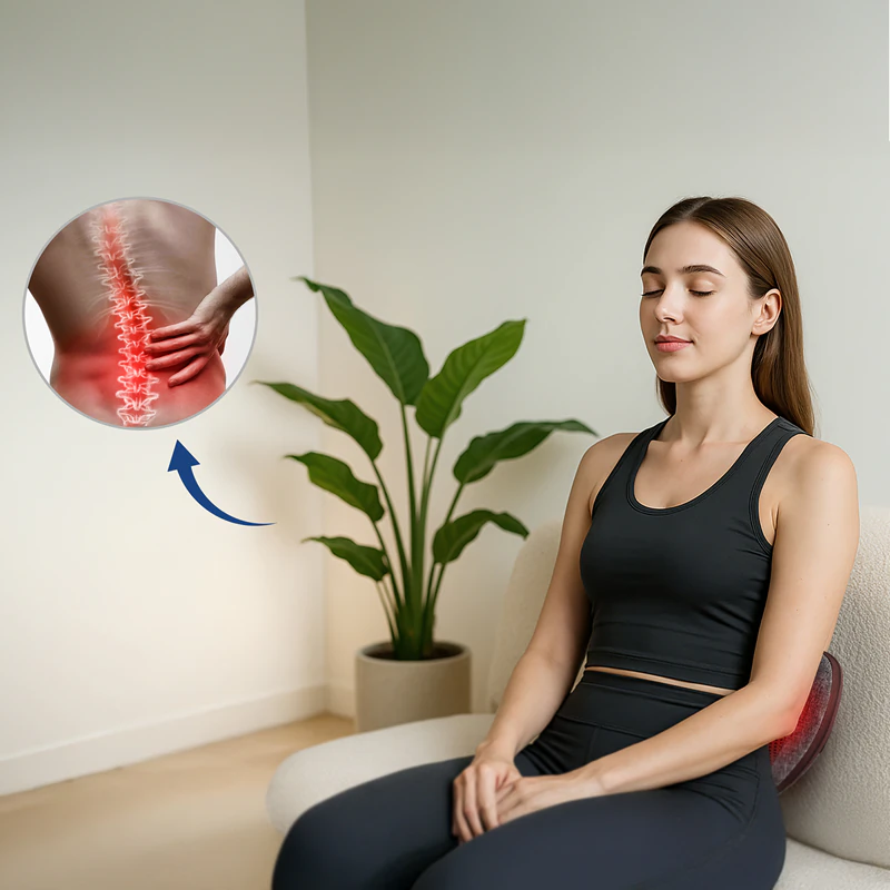 Travesseiro de Massagem Multifuncional para Viagem Medivon