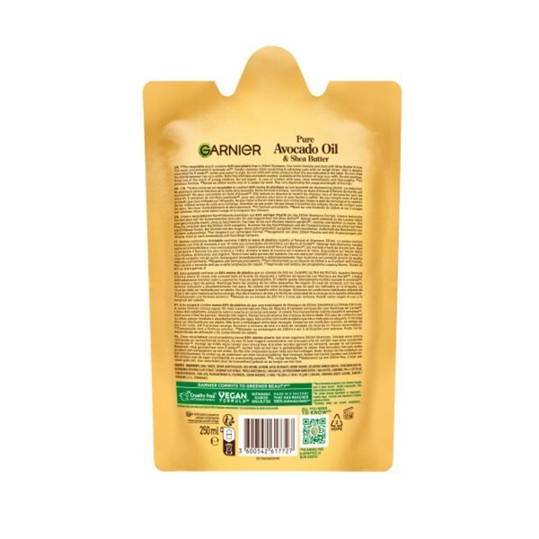 Garnier Ultra Doux Avokado Šampon Refill<br>250ml