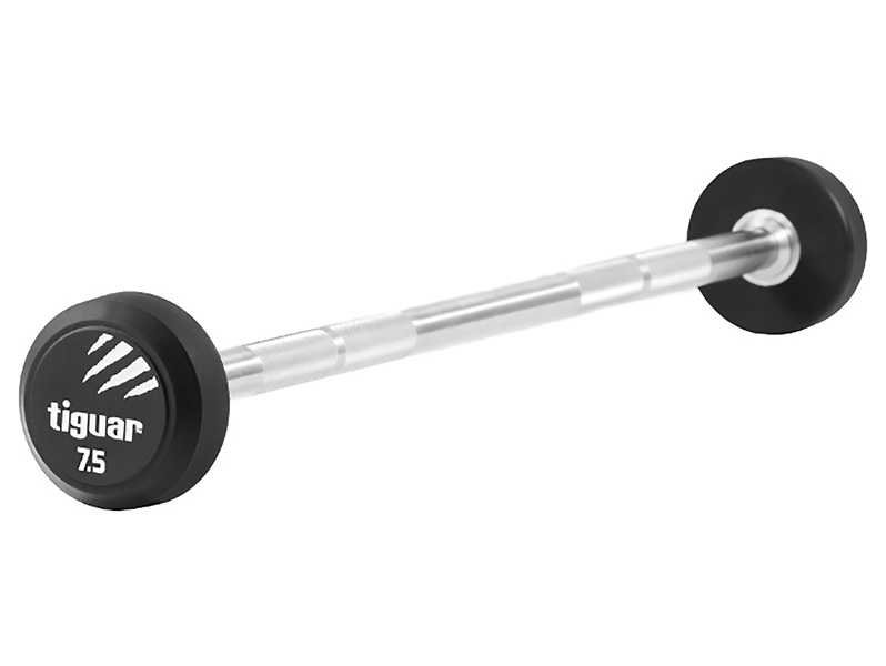 Barbell prosty PU Tiguar 7,5 kg