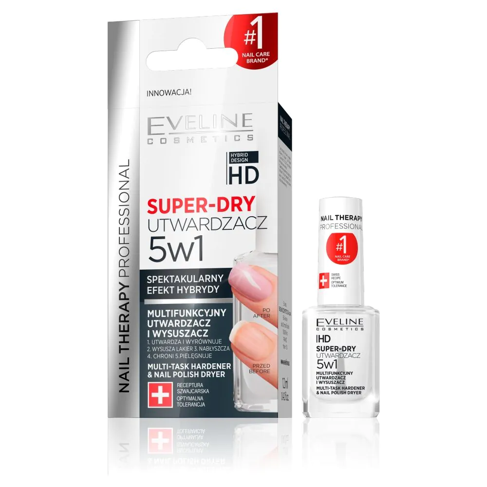 Eveline Nail Therapy Utwardzacz i wysuszacz do paznokci 5w1