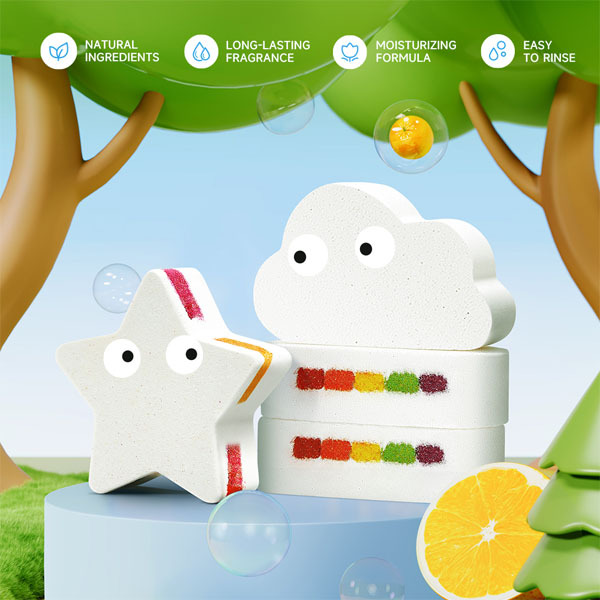 Livingandhome 8-teiliges Badebomben-Geschenkset