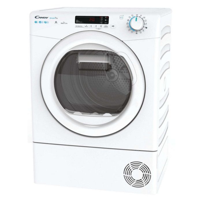 Sèche-Linge Frontal à Condensation CANDY CSO4H7A2DES - Blanc - 7 kg - Départ différé - Wi-Fi
