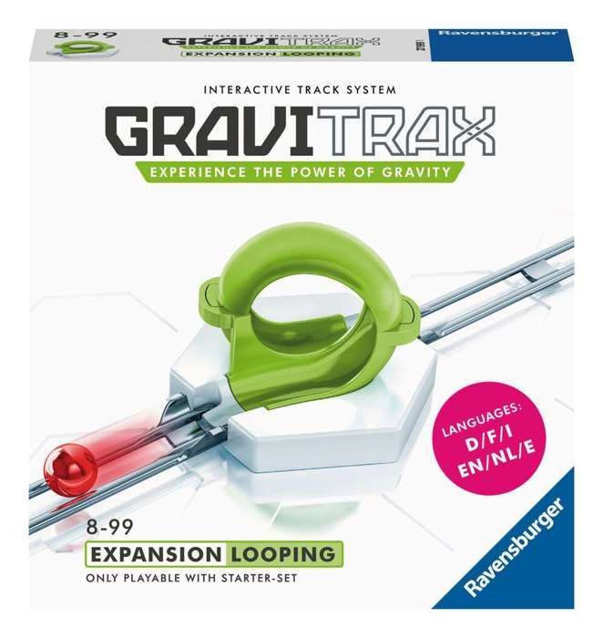 GraviTrax Bloc d'action Looping - Ravensburger - Circuit de billes créatif STEM dès 8 ans