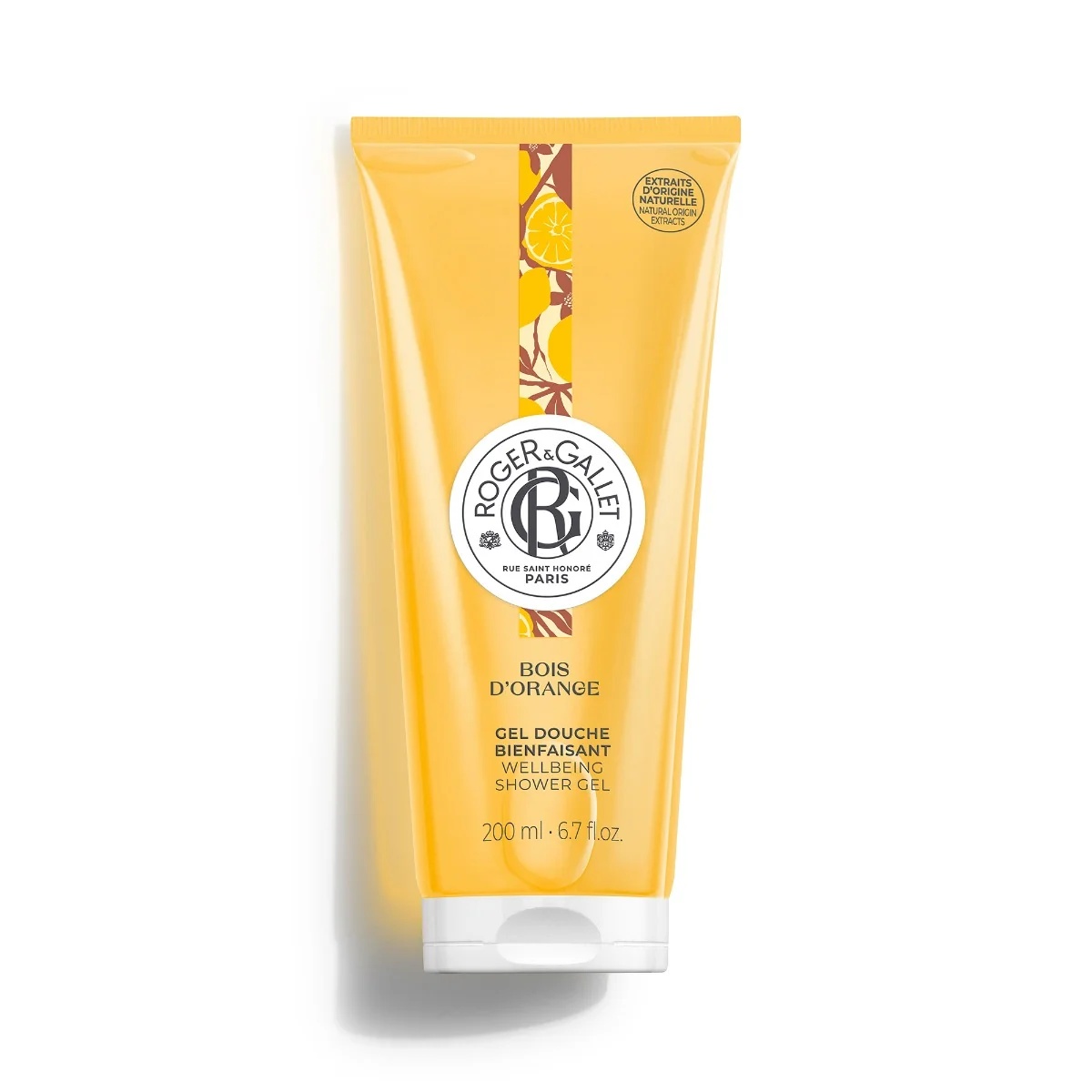 ROGER & GALLET R&G Bois d'Orange Gel Douche 200 ml Gel nettoyant parfumé