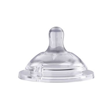 Ακροφύσιο Chicco NaturalFeeling Κανονικής Ροής 4m 1 μονάδα 1 μονάδα